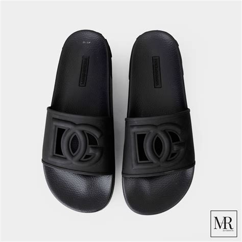 dolce gabbana dg millennials|Rubber beachwear slides with DG Millennials logo.